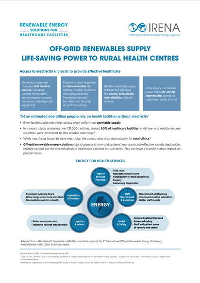 Healthcare flyer